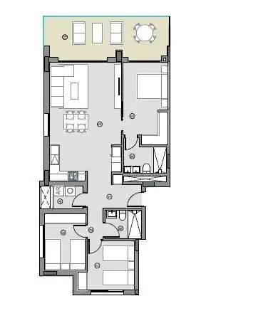 Apartamento en venta en Orihuela con Aire acondicionado, Calefacción y Terraza