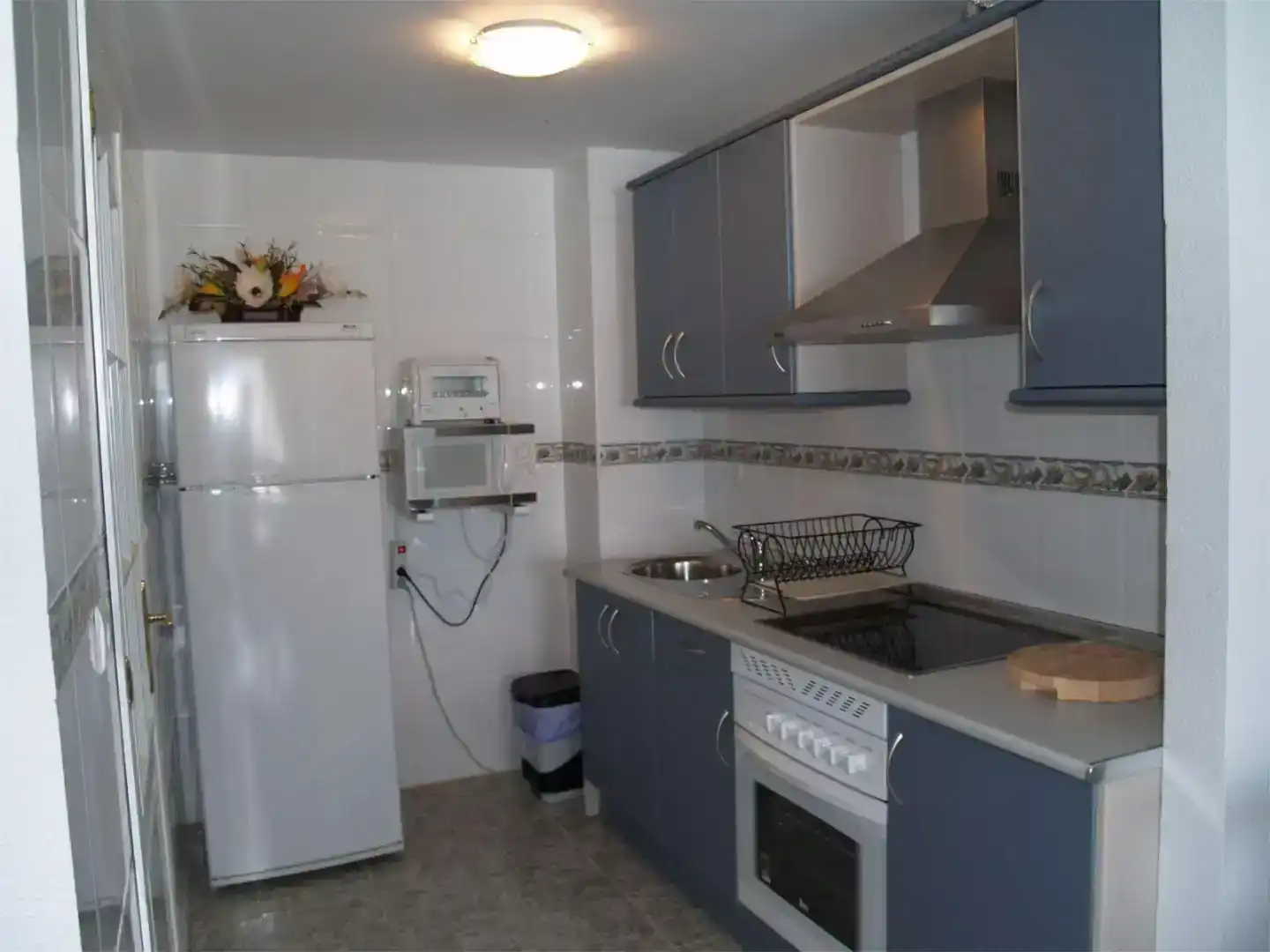 Cuina de Apartament de lloguer en Almuñécar amb Balcó
