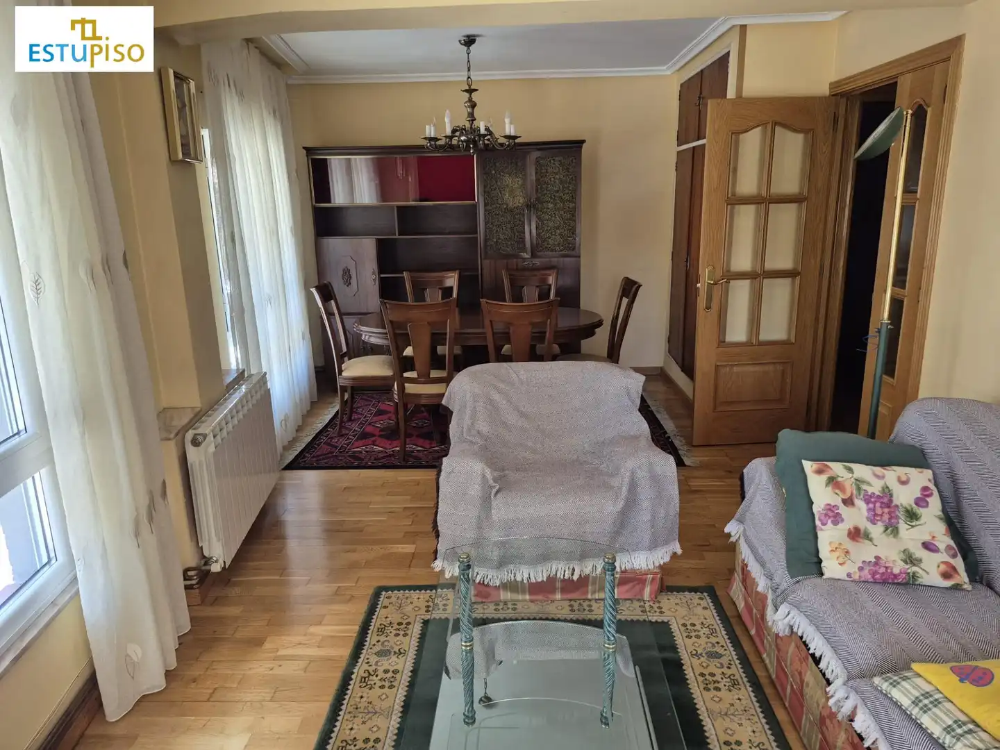 Living room of Apartments for sale in León Capital   with Heating and Furnished