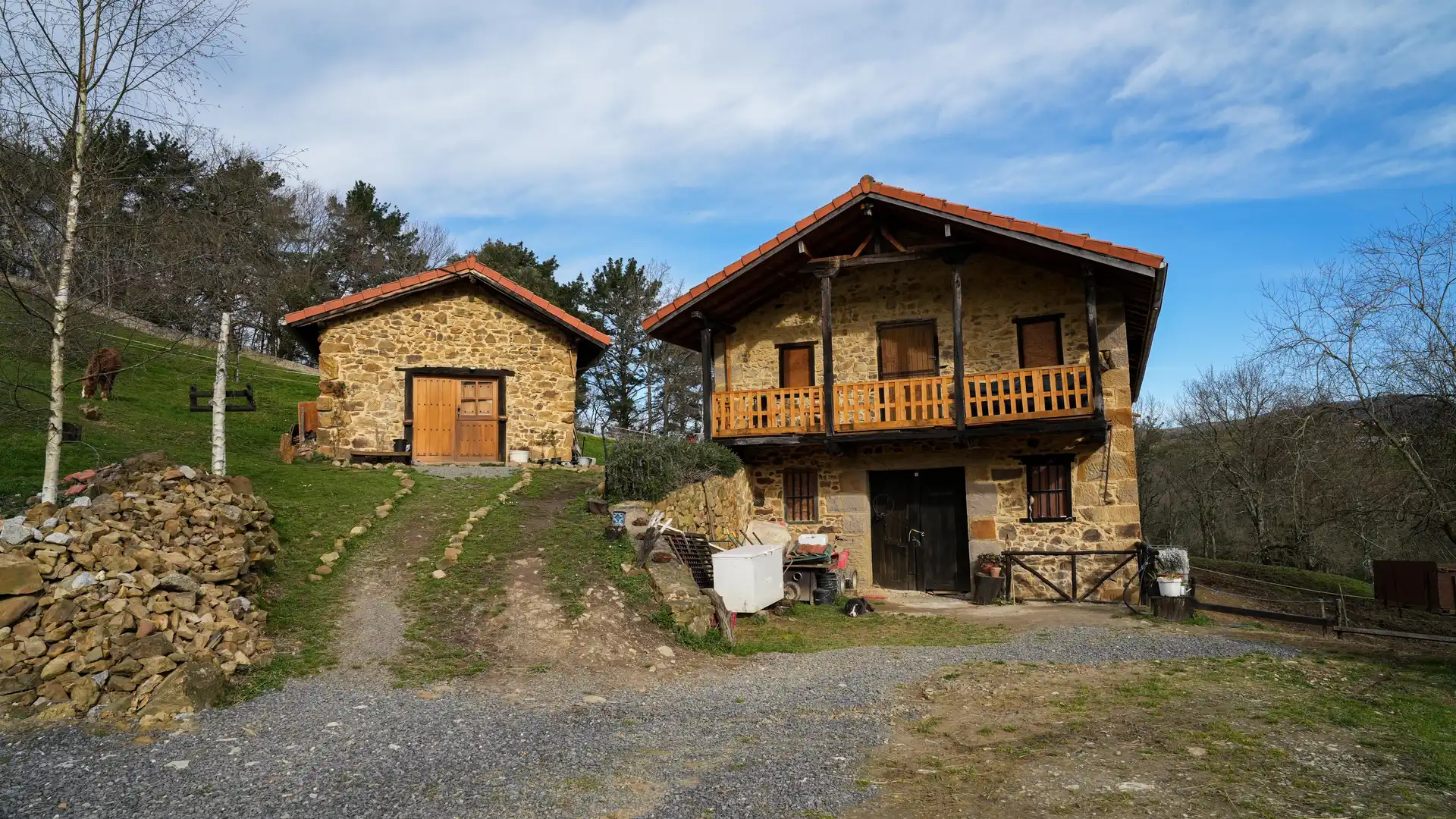 Vista exterior de Casa o chalet en venta en Karrantza Harana / Valle de Carranza con Jardín privado, Terraza y Trastero