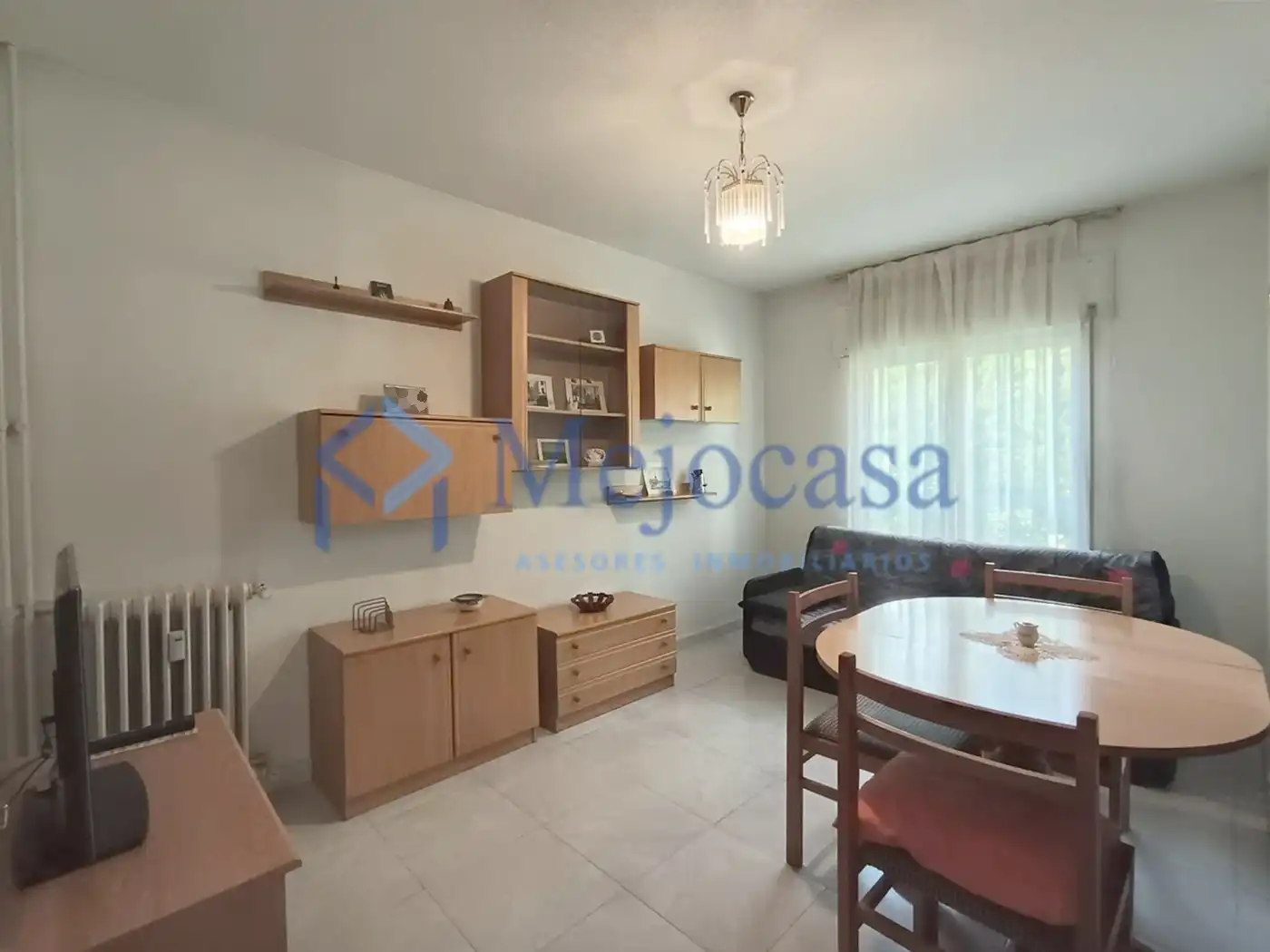 Sala de estar de Piso en venta en Madrid con Calefacción, Jardín privado y Terraza