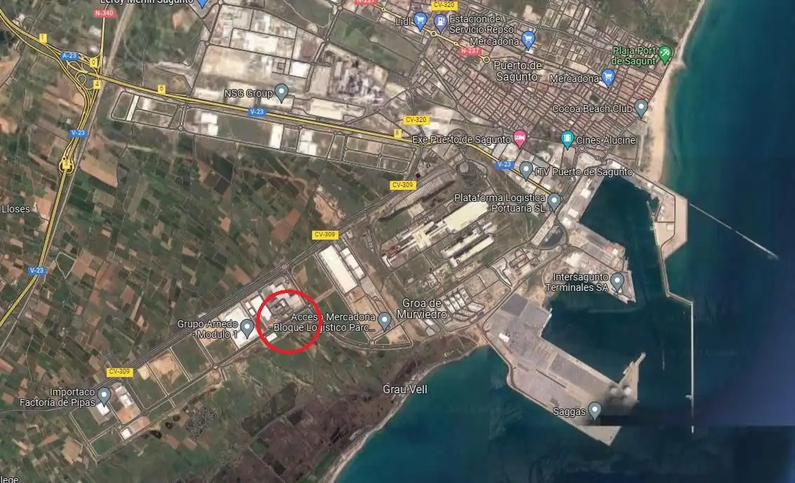 Nave industrial de alquiler en Sagunto / Sagunt