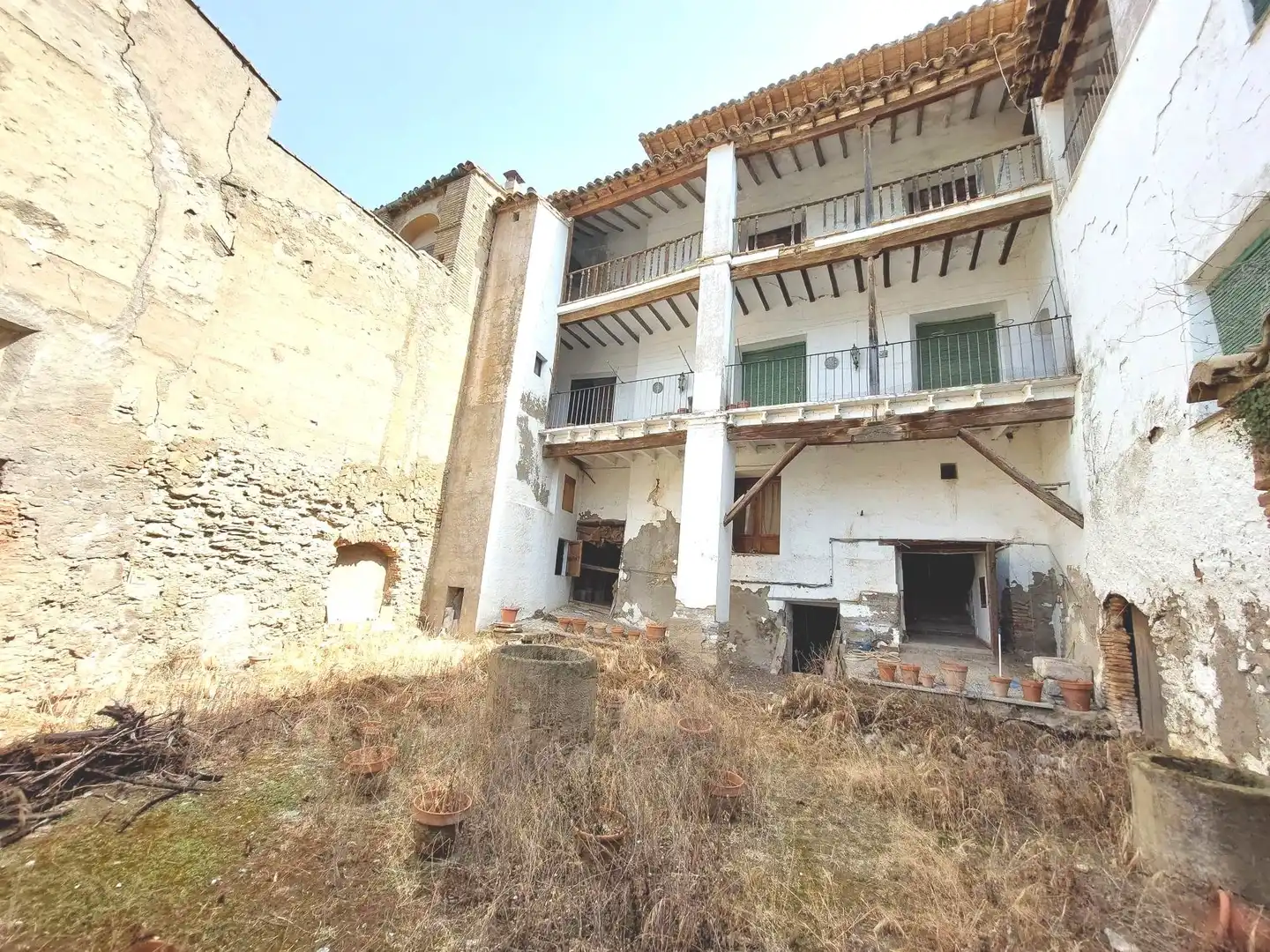 Vista exterior de Casa o chalet en venta en San Esteban de Litera con Jardín privado, Terraza y Balcón
