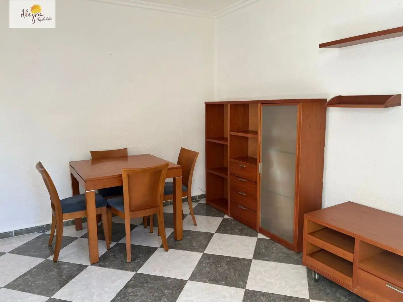 Esszimmer von Wohnung zur Miete in Xirivella mit Klimaanlage, Möbliert und Balkon