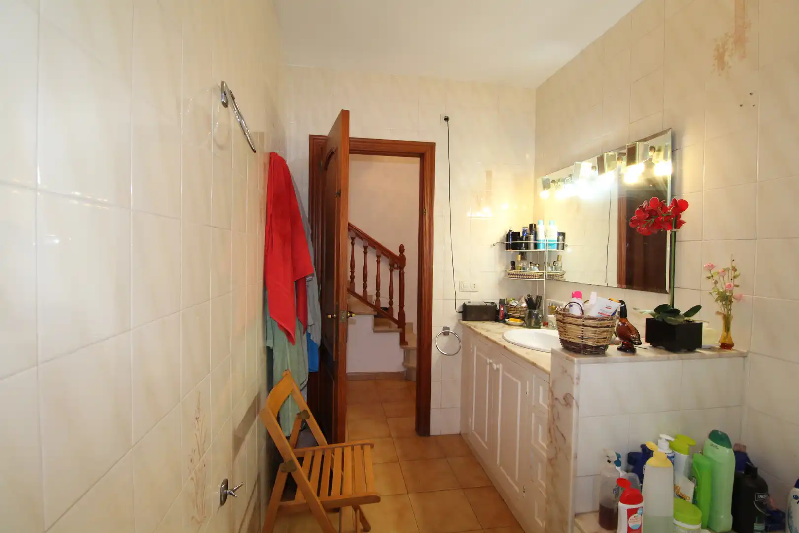 Cuina de Casa adosada en venda en Maó - Mahón amb Calefacció, Terrassa i Traster