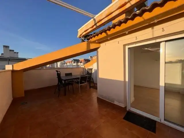 Terrasse von Dachboden zur Miete in Murcia mit Klimaanlage, Heizung und Terrasse