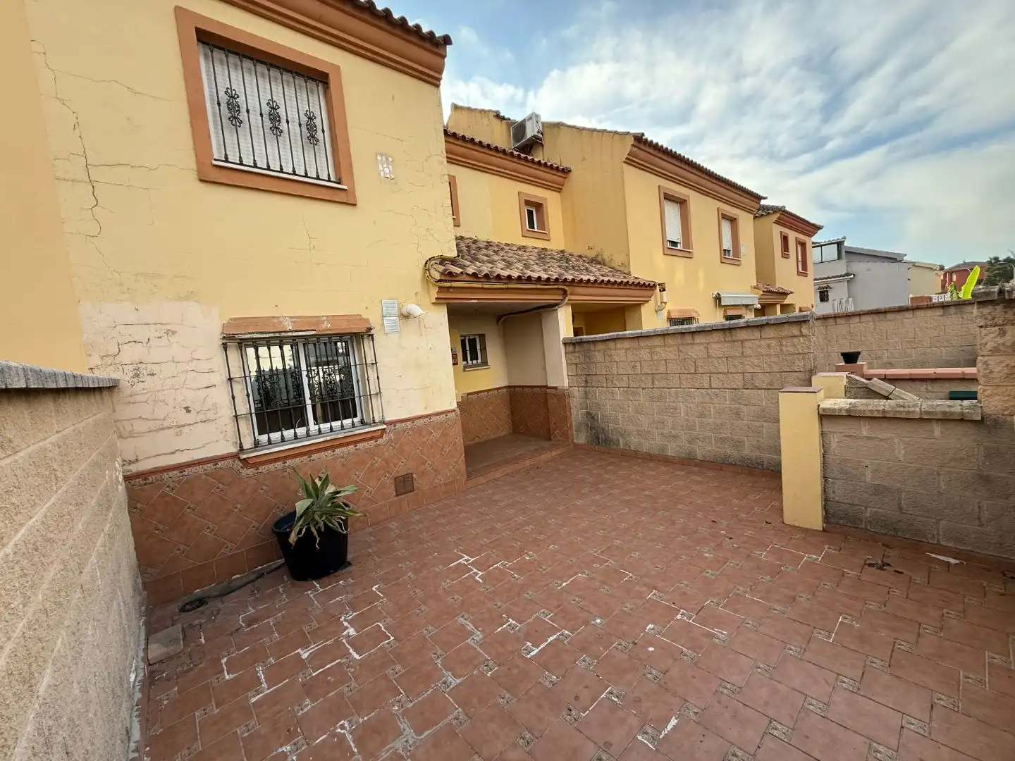 Vista exterior de Casa adosada en venda en San García