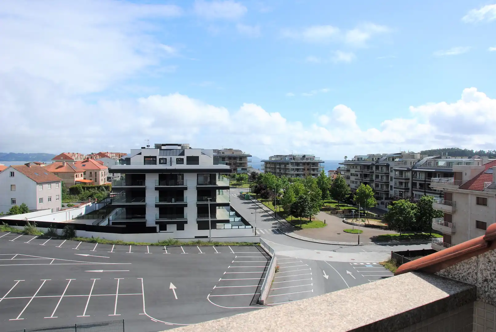Parking of Apartments for rent in Sanxenxo  with Furnished, Oven and Washing machine