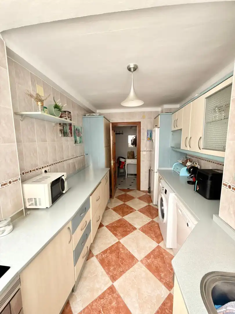 Kitchen of Flat for rent in Málaga  with Furnished