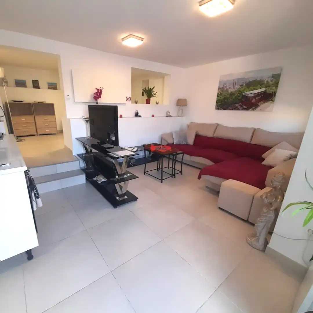 Sala d'estar de Casa o xalet en venda en Rojales amb Aire condicionat, Jardí privat i Terrassa