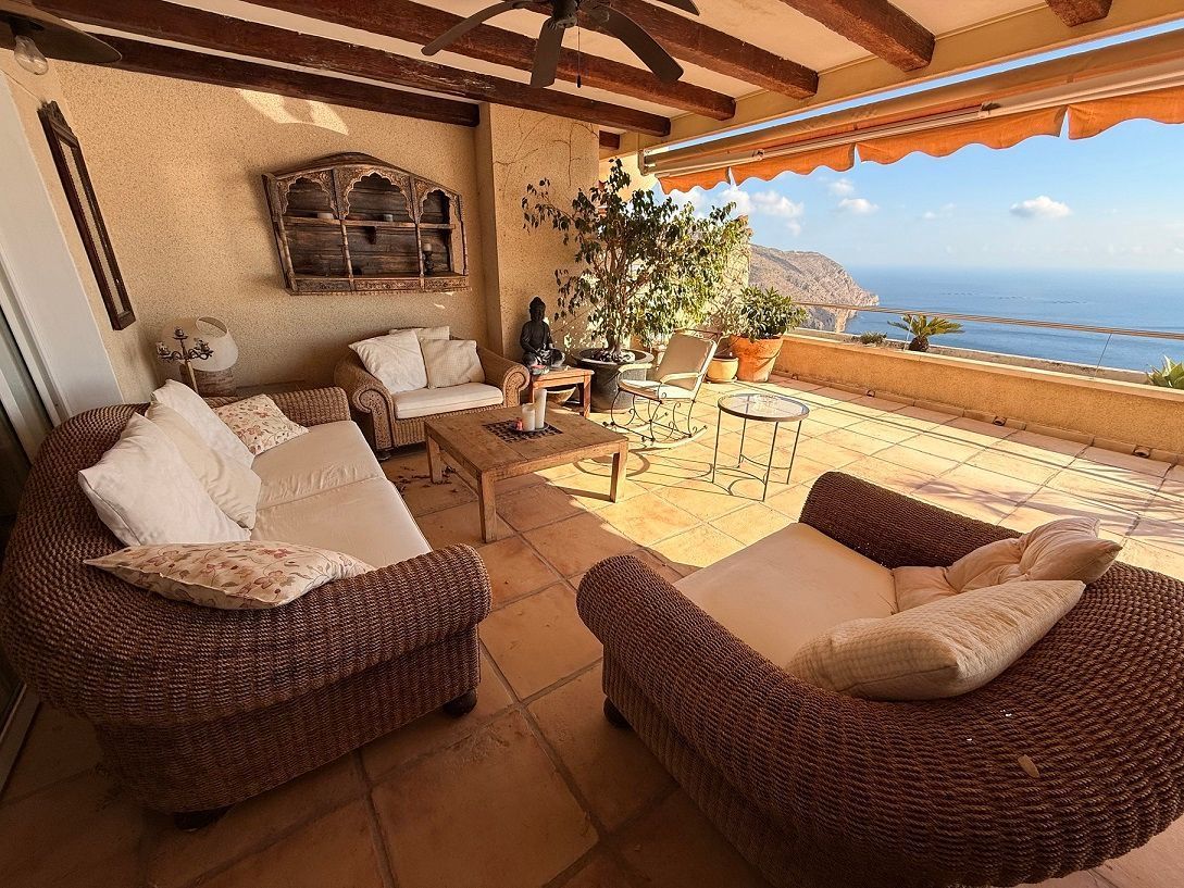 Terrassa de Apartament de lloguer en Altea amb Aire condicionat, Calefacció i Terrassa