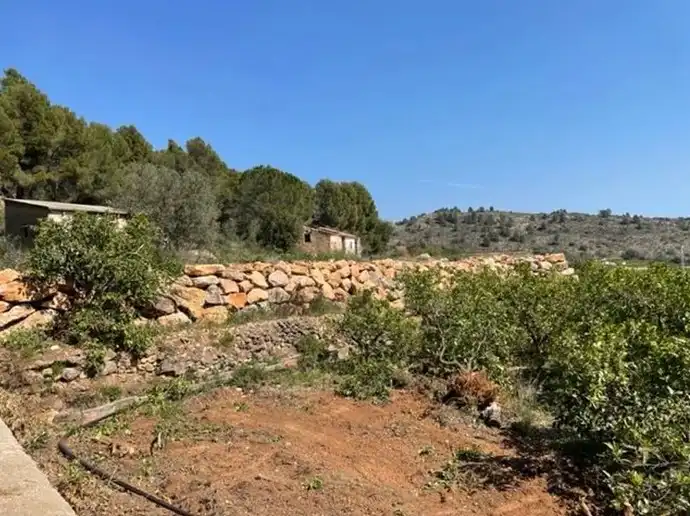 Finca rústica en venta en El Real de Gandia con Jardín privado, Terraza y Trastero
