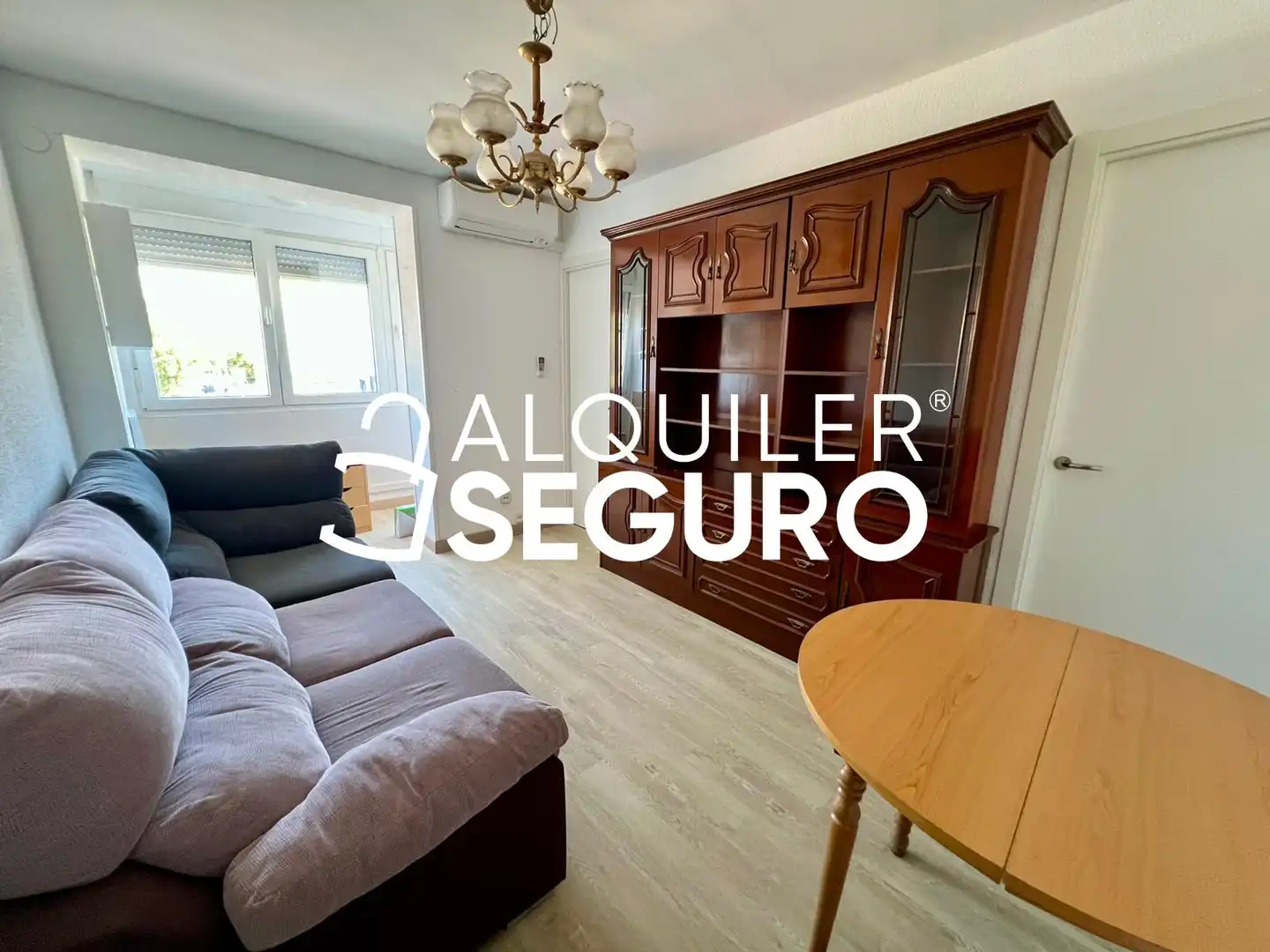 Wohnzimmer von Wohnung zur Miete in Madrid mit Klimaanlage, Heizung und Abstellraum