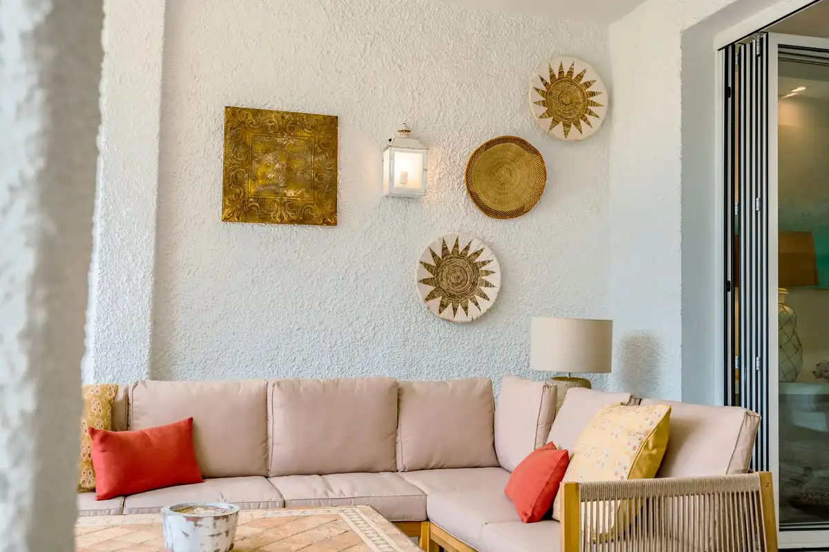 Sala de estar de Casa o chalet de alquiler en Marbella