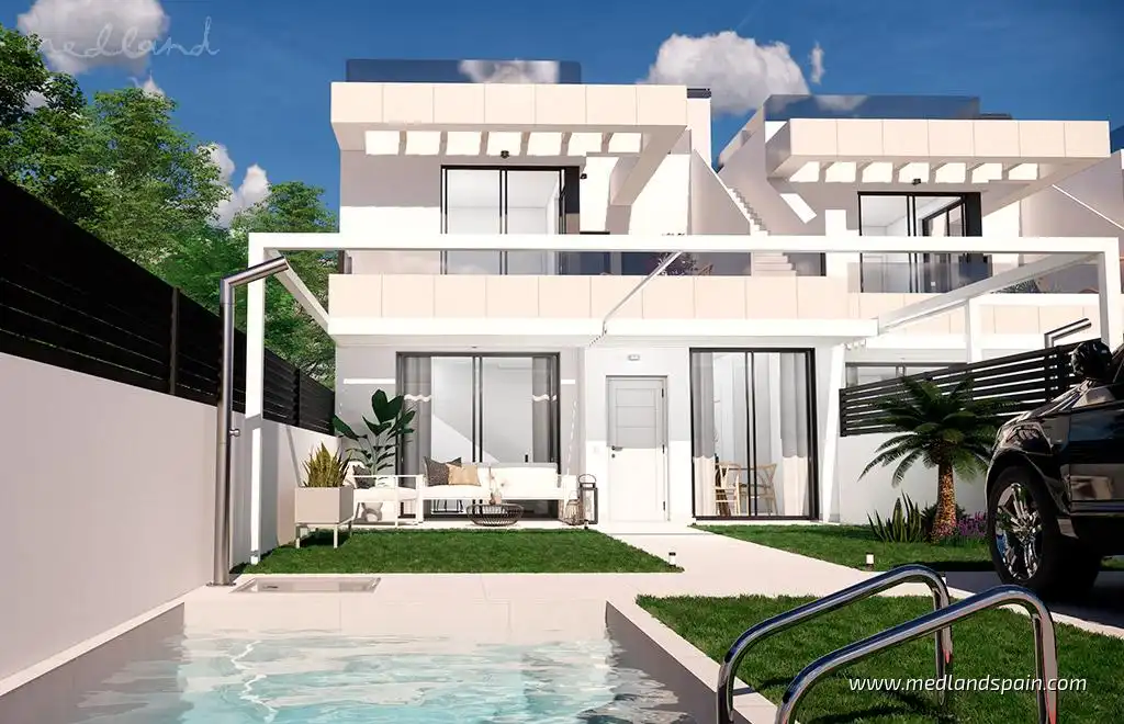 Jardín de Casa adosada en venta en Rojales con Jardín privado y Terraza