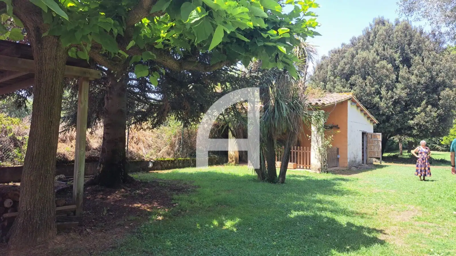 Jardí de Casa o xalet de lloguer en Aiguaviva amb Calefacció, Jardí privat i Terrassa