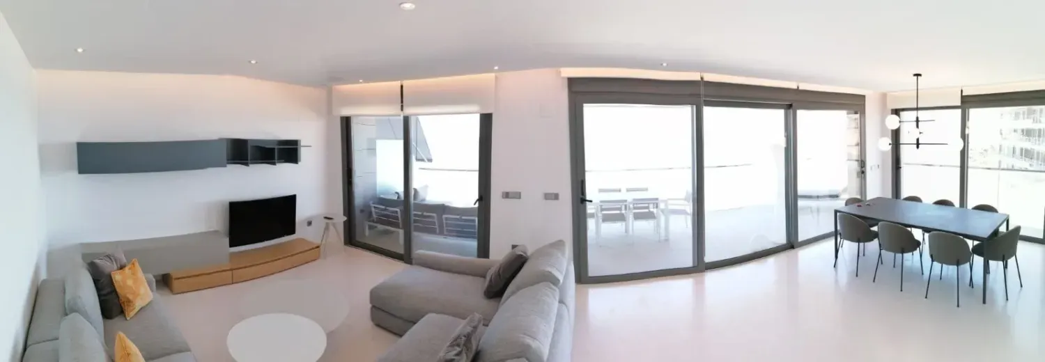 Sala d'estar de Pis de lloguer en Alicante / Alacant amb Terrassa, Traster i Moblat