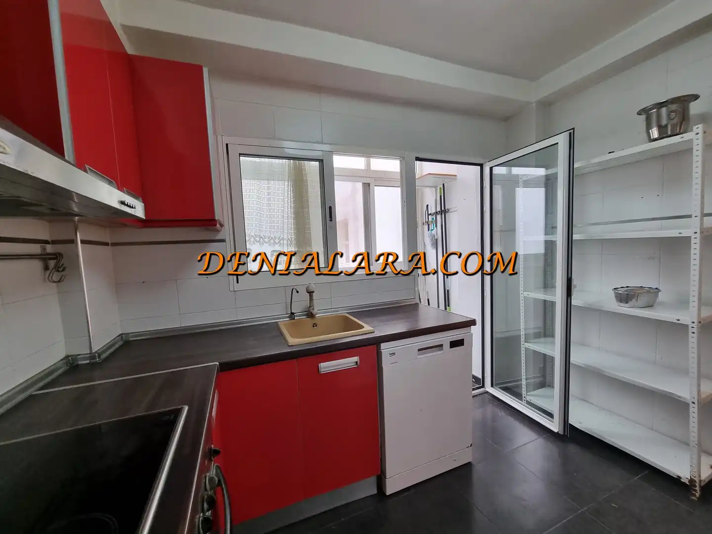 Kitchen of Flat for sale in Dénia  with Air Conditioner, Heating and Storage room