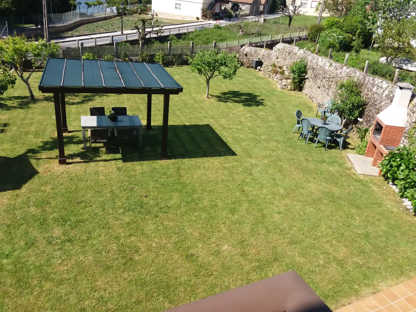 Garden of Houses for rent in Rianxo  with Heating, Private garden and Furnished