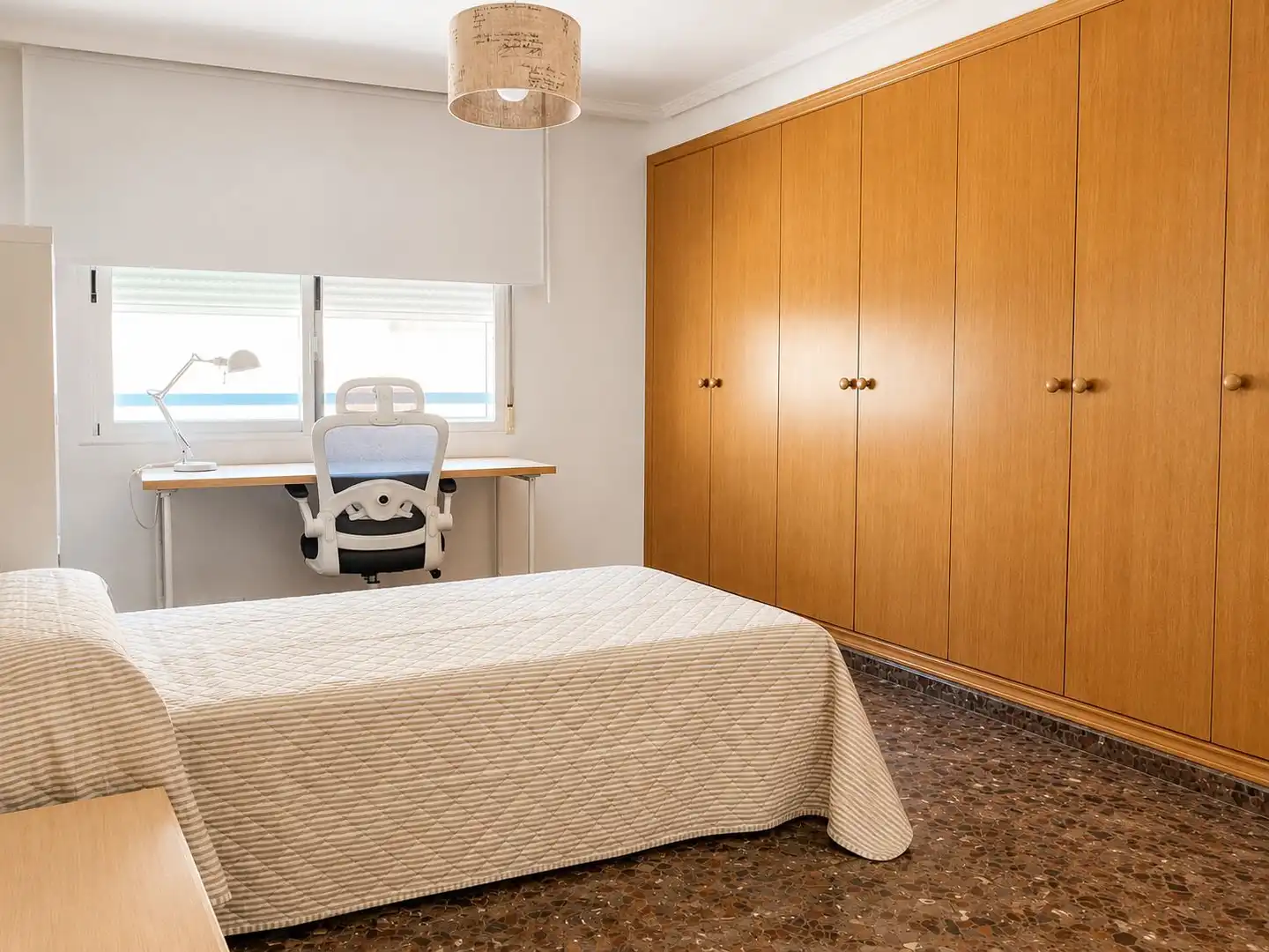 Schlafzimmer von Wohnung zur Miete in Castellón de la Plana / Castelló de la Plana mit Klimaanlage