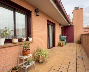 Terrace of Attic for sale in  Madrid Capital  with Air Conditioner, Heating and Private garden