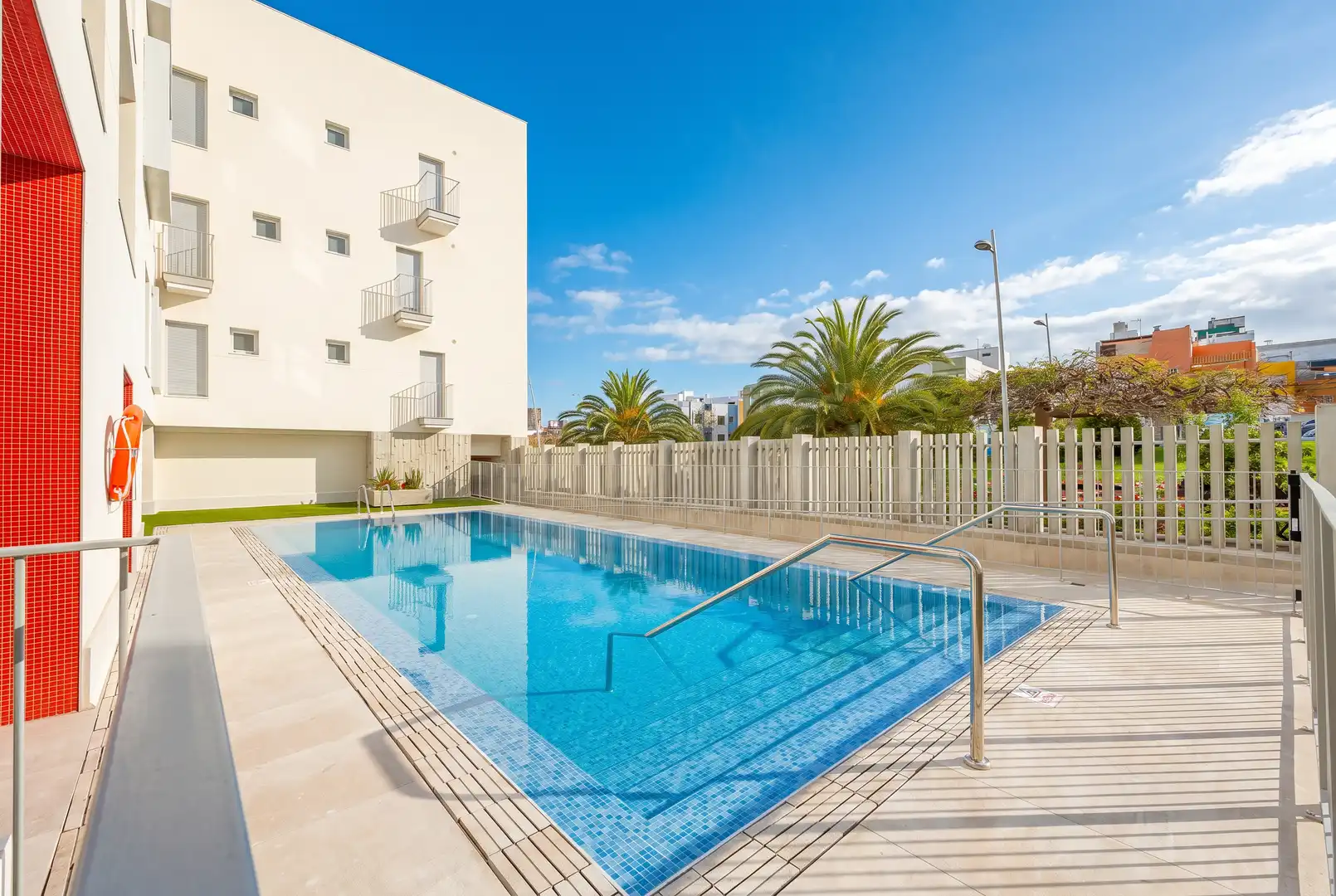 Piscina de Piso de alquiler en Las Palmas de Gran Canaria con Jardín privado, Trastero y Piscina