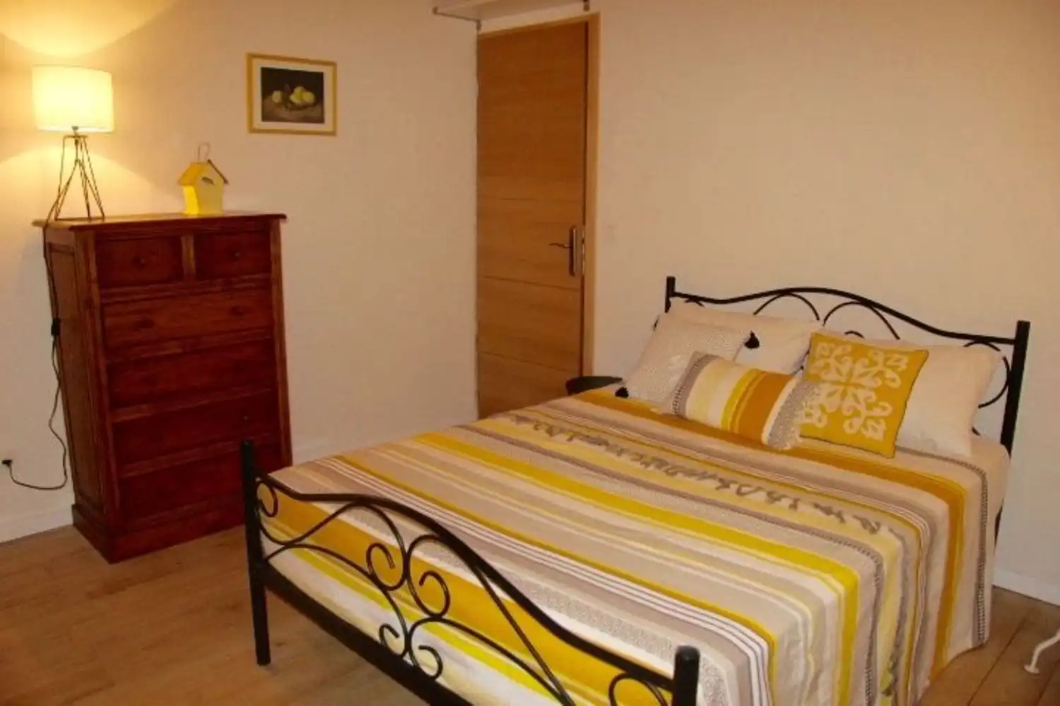 Bedroom of Houses for sale in Bierge  with Heating, Private garden and Storage room
