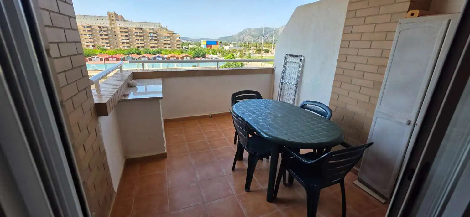Terrassa de Apartament en venda en Oropesa del Mar / Orpesa amb Aire condicionat, Terrassa i Piscina