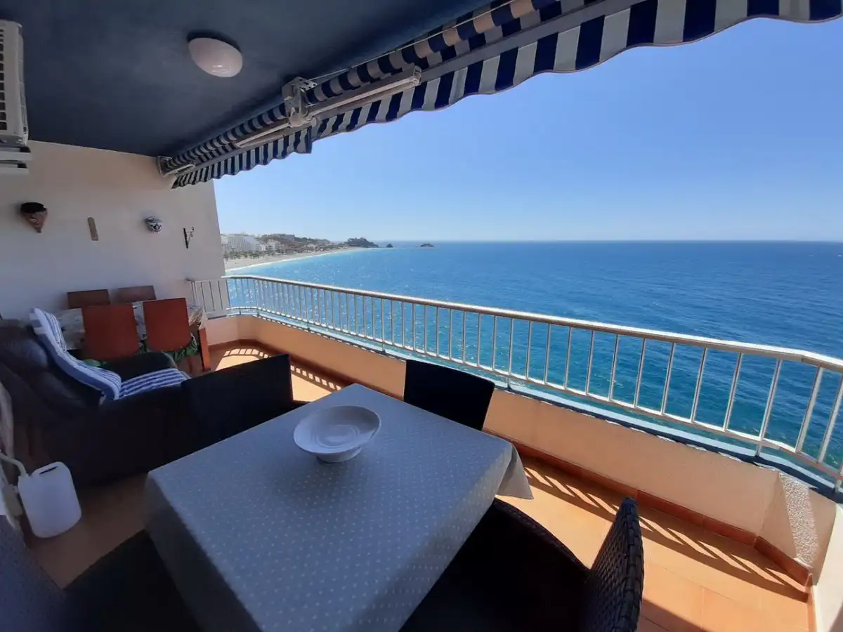 Terraza de Piso de alquiler en Almuñécar con Aire acondicionado, Terraza y Piscina
