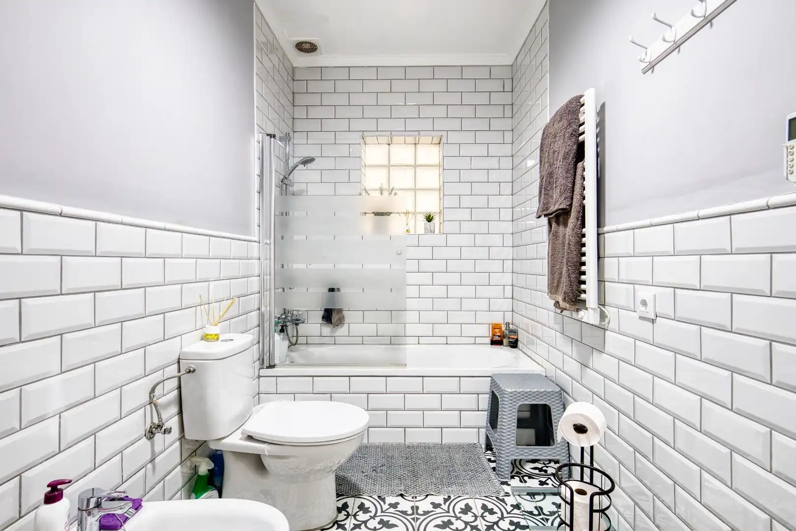 Baño de Casa adosada en venta en Torre-Pacheco con Aire acondicionado, Calefacción y Jardín privado