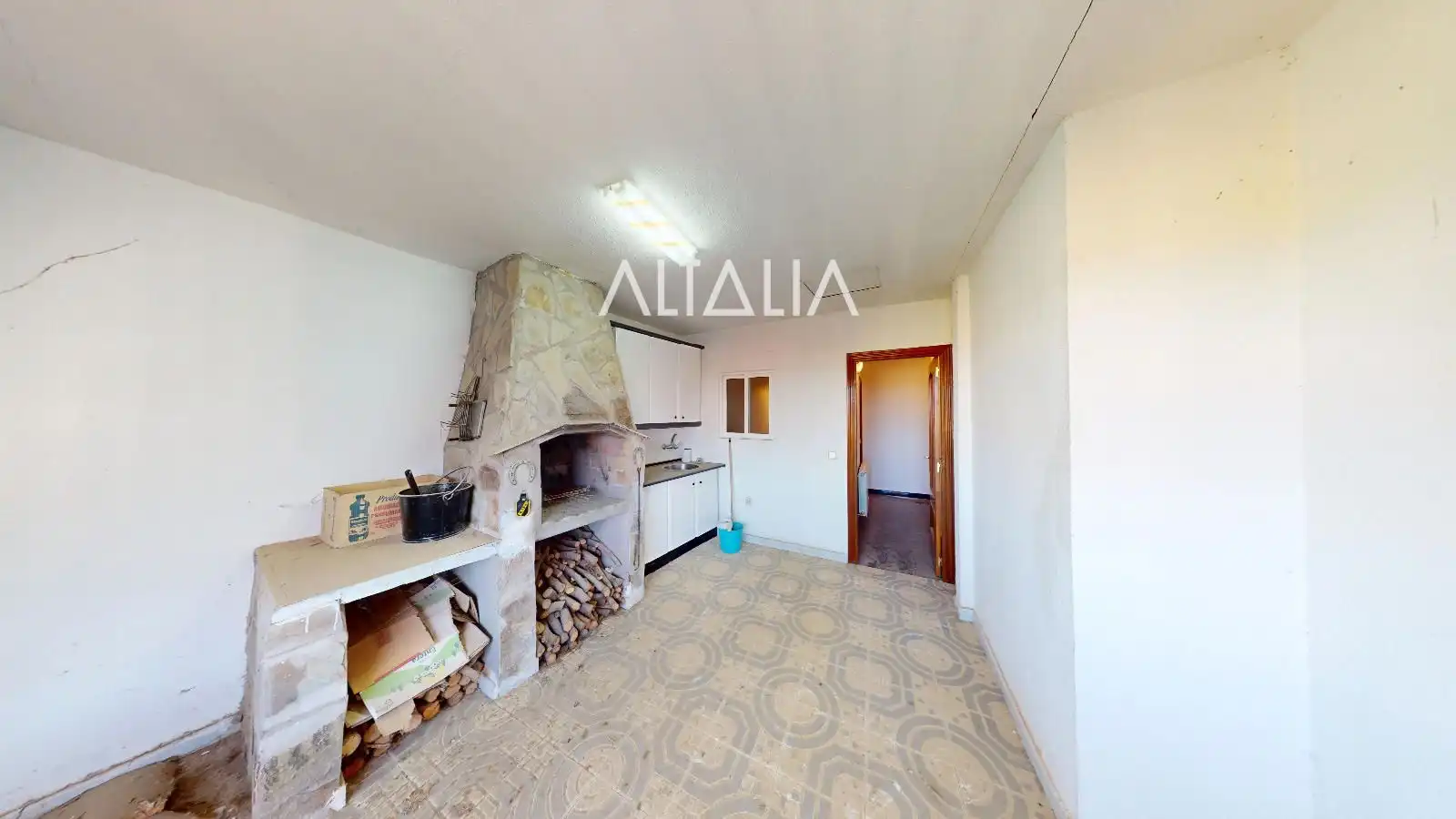 Cocina de Casa o chalet en venta en Castejón (Cuenca) con Calefacción y Terraza
