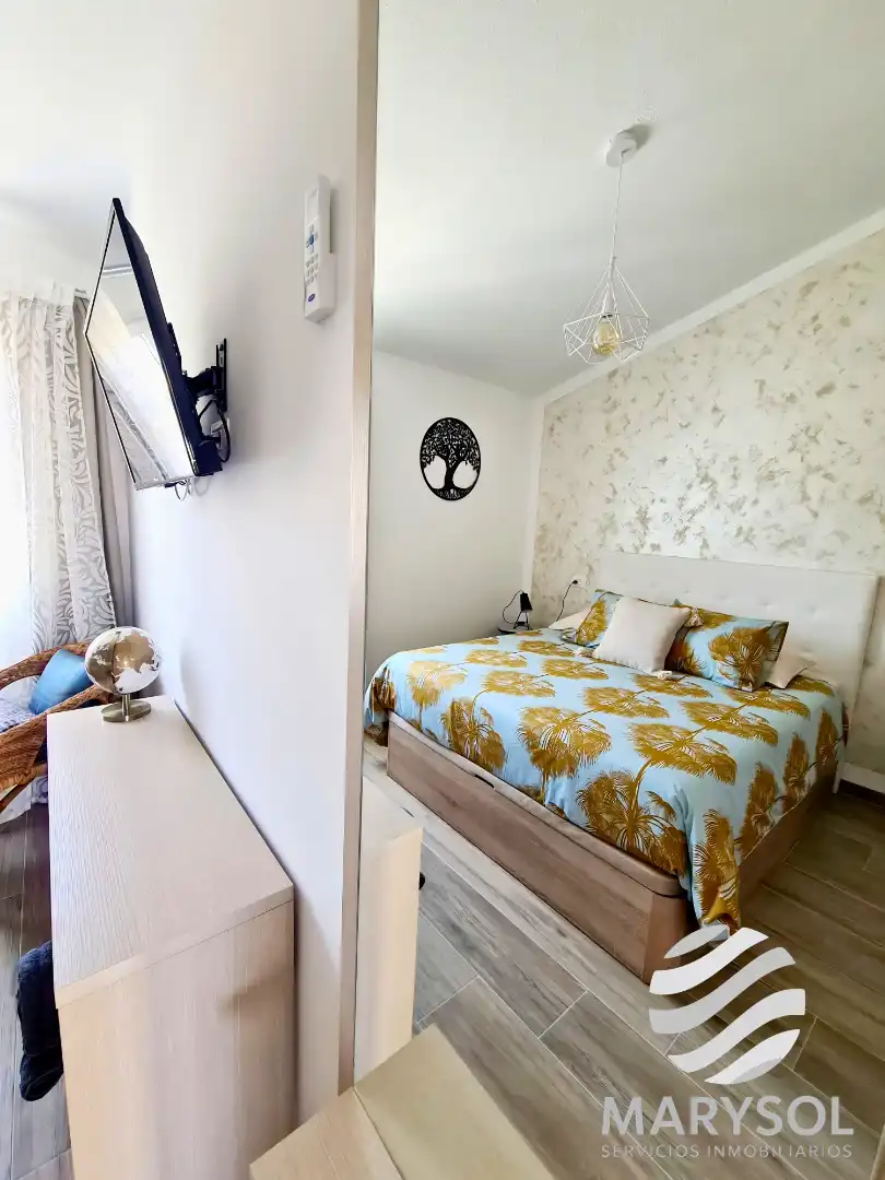 Bedroom of Apartments for rent in San Bartolomé de Tirajana  with Air Conditioner, Heating and Terrace