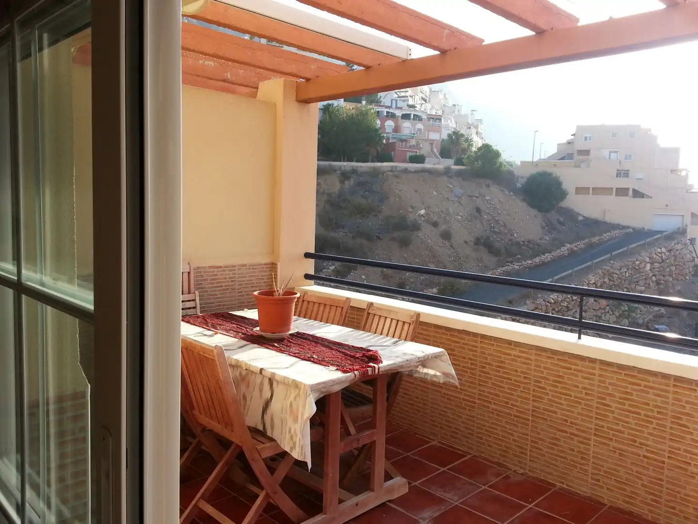 Terraza de Apartamento en venta en Roquetas de Mar