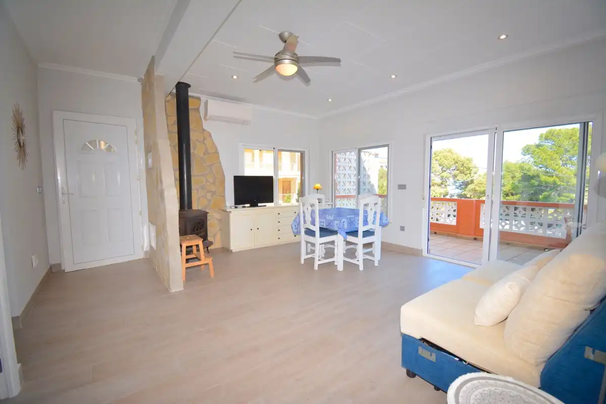Living room of Attic for sale in Dénia  with Air Conditioner and Terrace