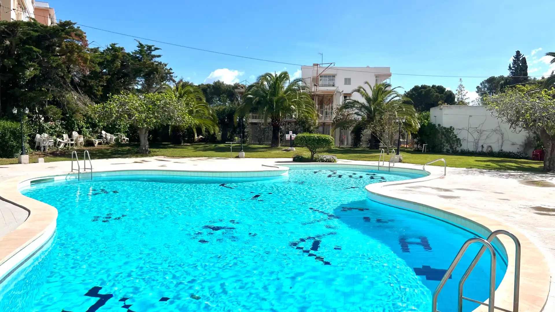 Swimming pool of Apartments for sale in Calvià  with Air Conditioner, Terrace and Furnished