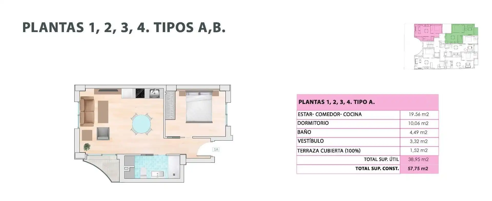 Àtic amb piscina en venda a N/A, imagen 18