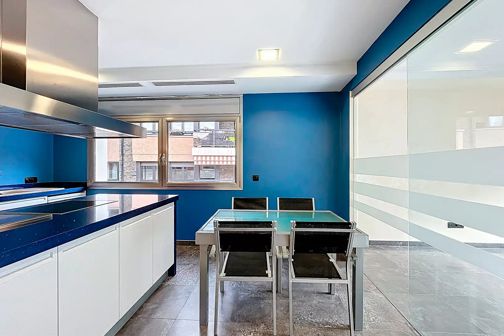 Kitchen of Attic for sale in Escaldes – Engordany  with Air Conditioner, Heating and Terrace