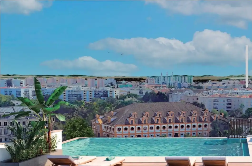 Piscina de Pis en venda en Jerez de la Frontera amb Terrassa i Piscina comunitària