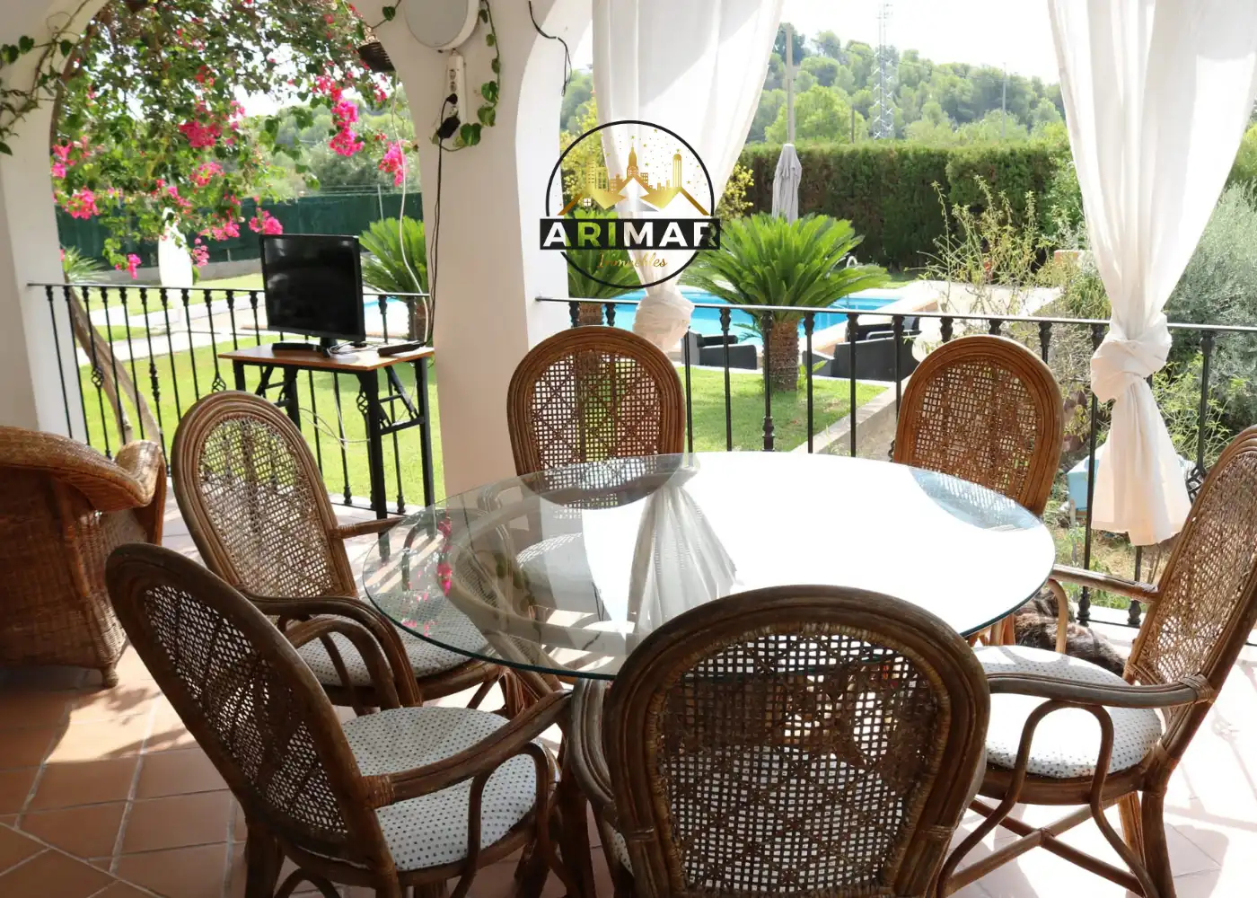 Jardí de Casa o xalet en venda en Benicasim / Benicàssim amb Calefacció, Jardí privat i Terrassa
