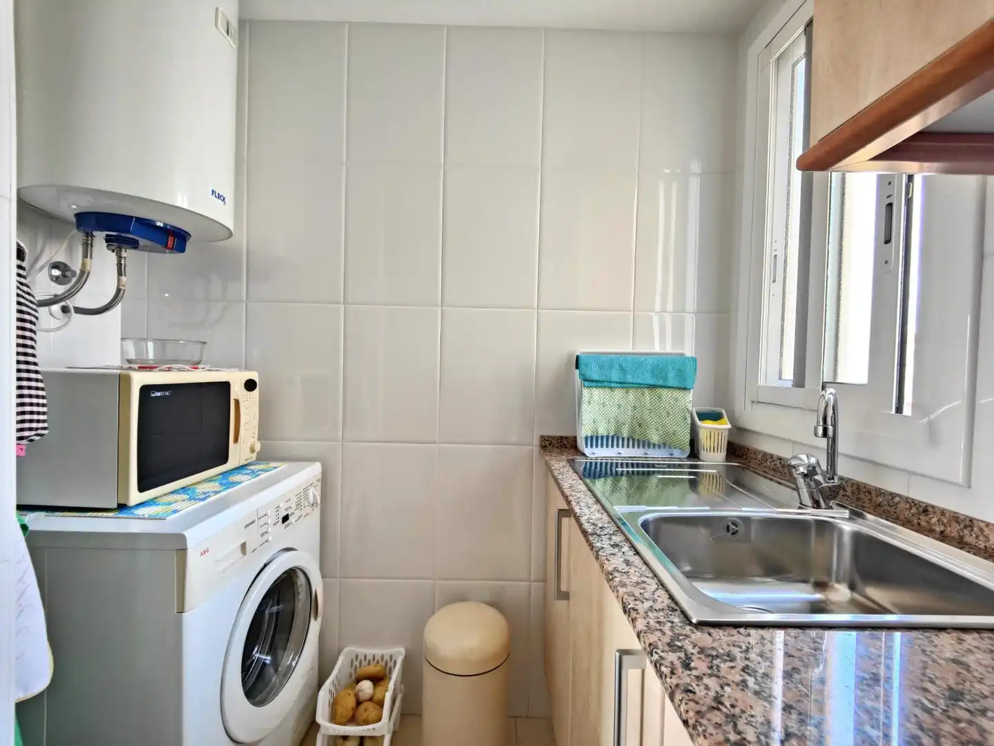 Cocina de Piso en venta en Cunit con Terraza y Alarma