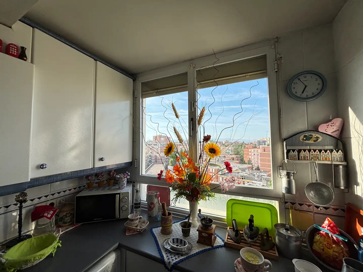 Küche von Wohnung zum Verkauf in Madrid mit Heizung, Privatgarten und Terrasse