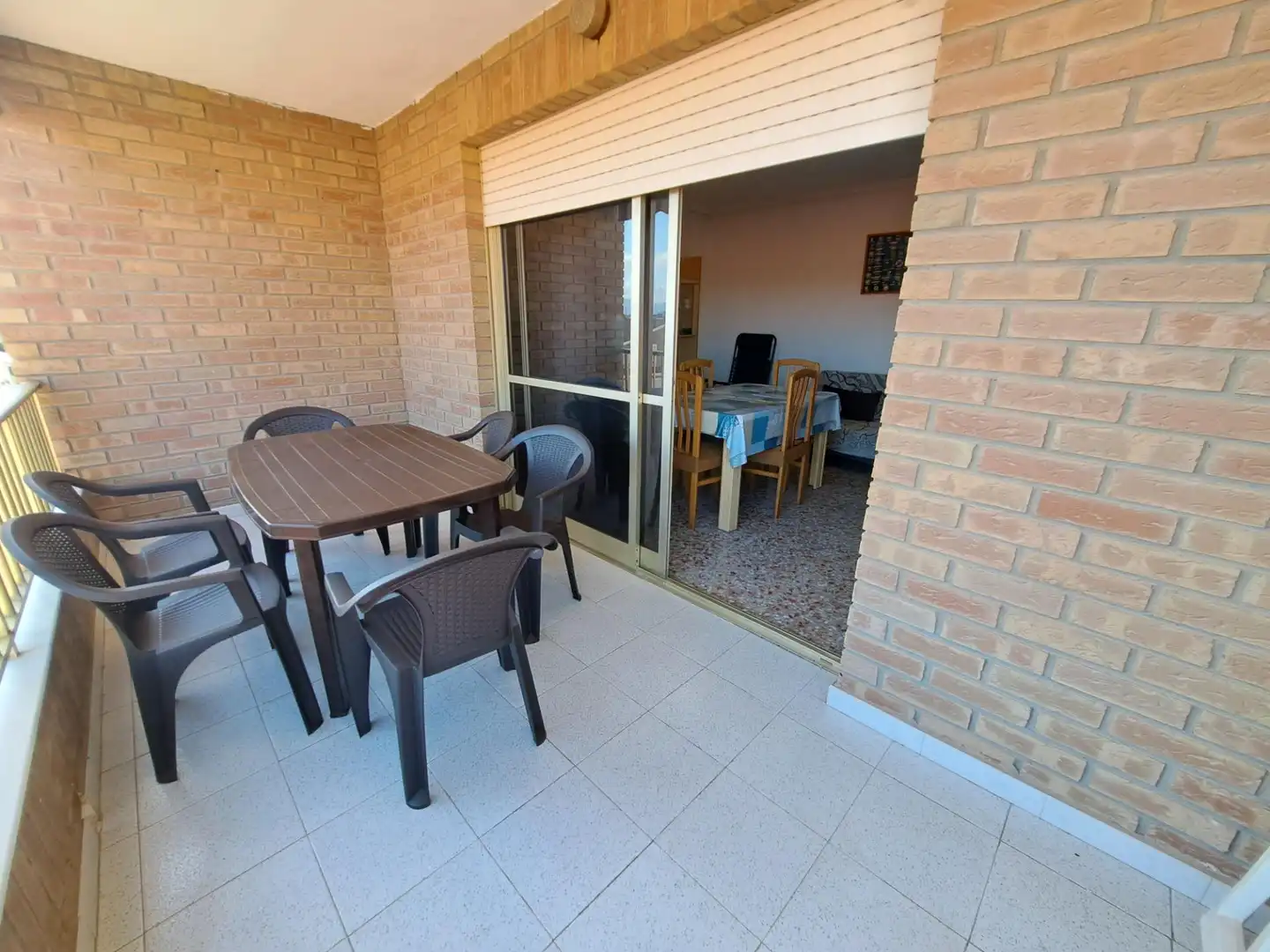 Terrassa de Apartament de lloguer en Sueca amb Terrassa, Moblat i Balcó