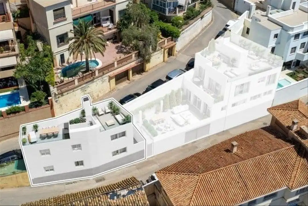 Vista exterior de Dúplex en venda en Málaga amb Aire condicionat, Calefacció i Terrassa