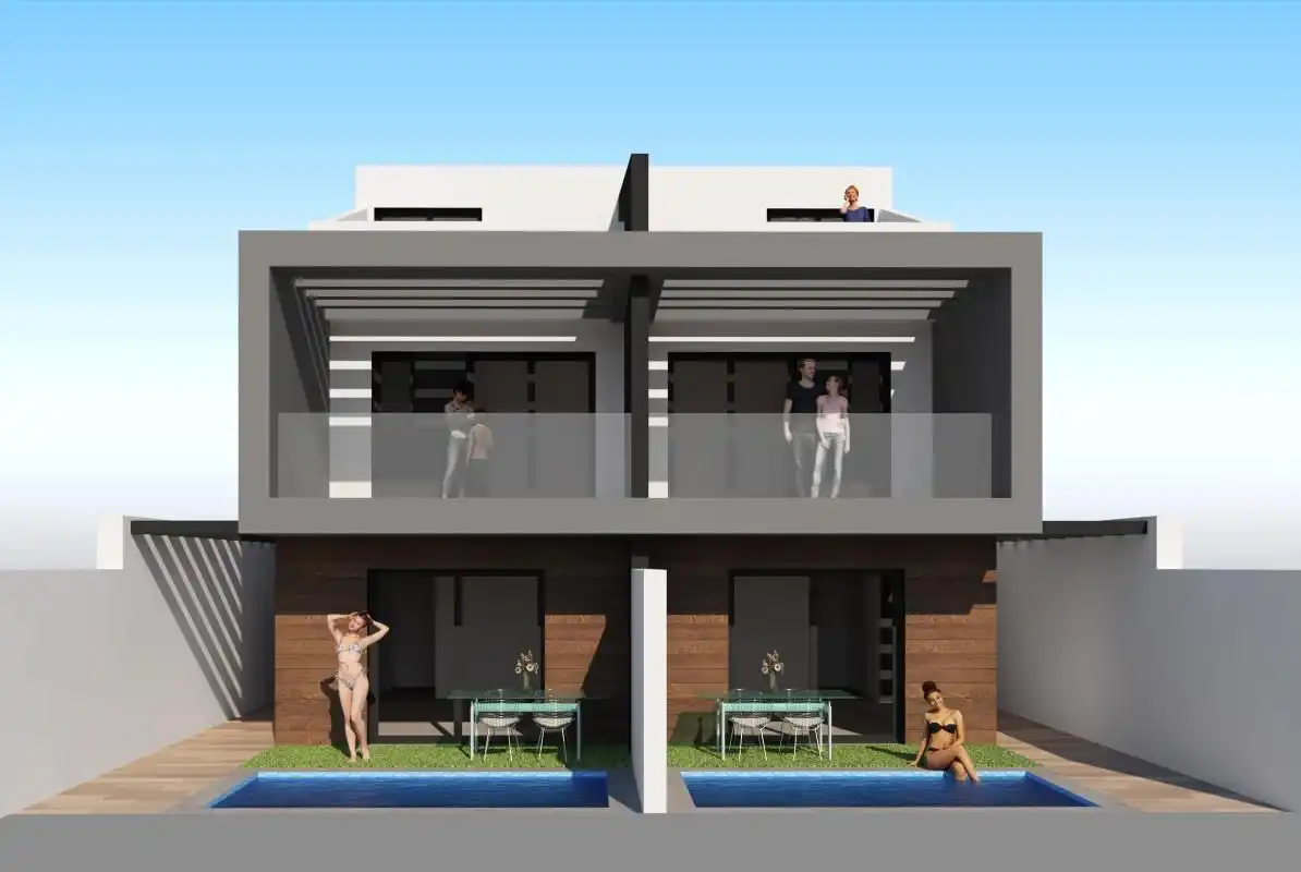 Villa avec piscine à vendre à Santiago de la Ribera, imagen 3
