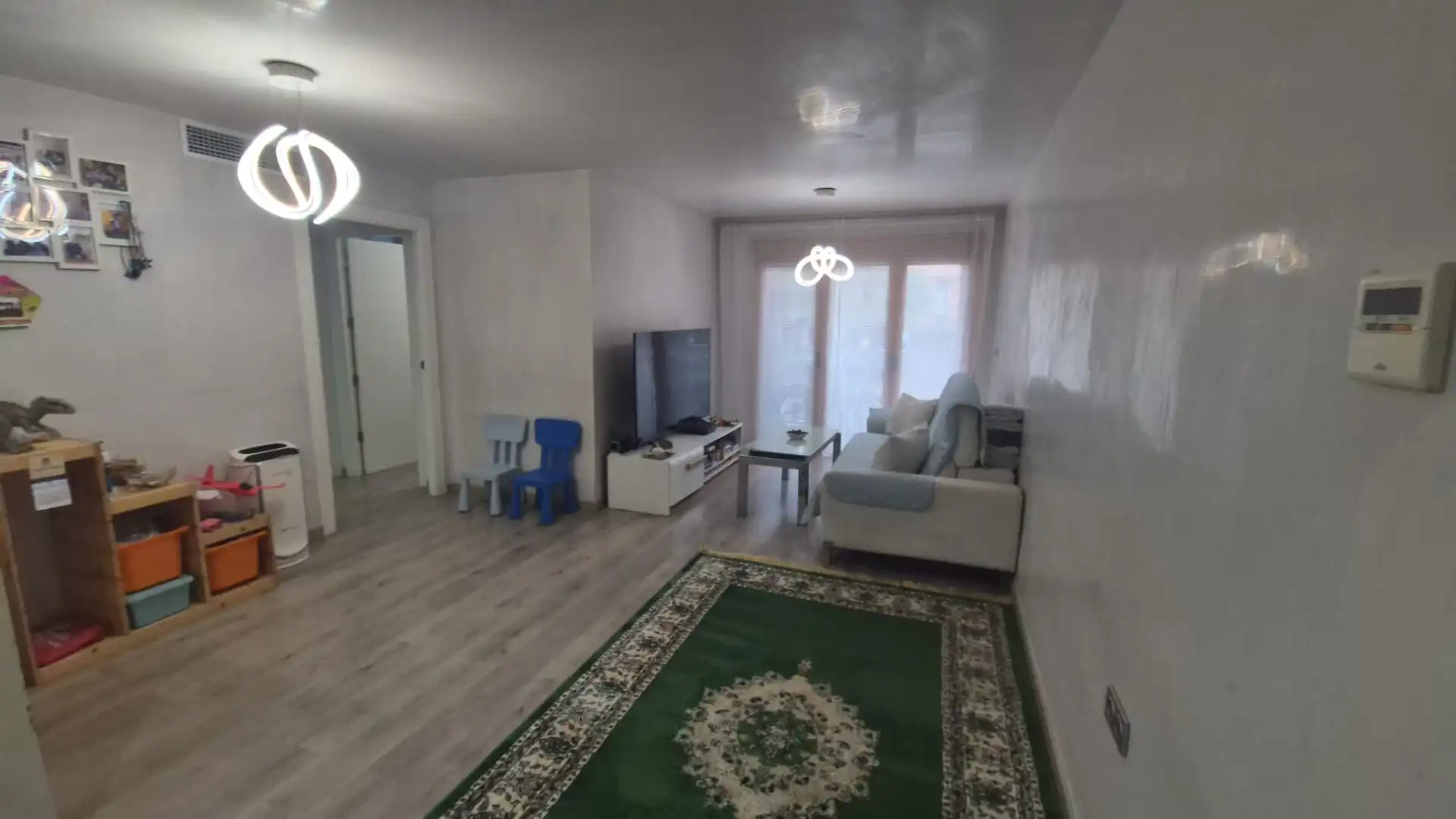 Living room of Flat for sale in Murcia  with Air Conditioner, Terrace and Storage room