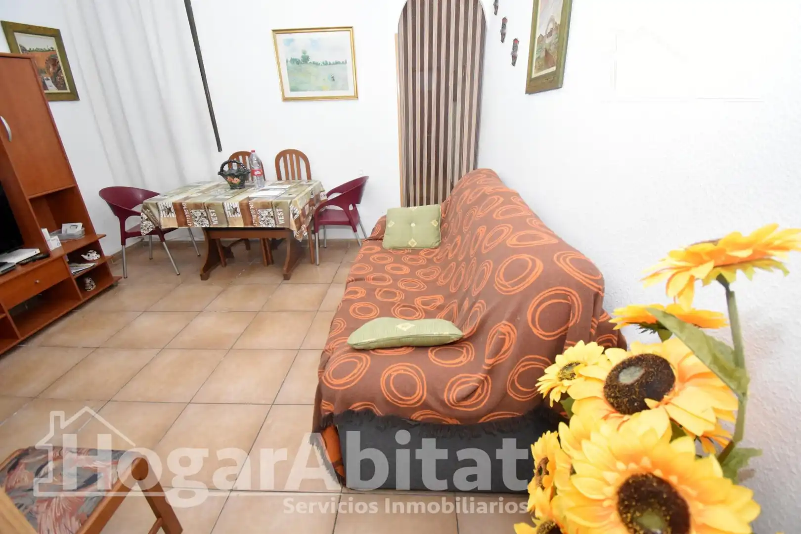 Living room of Flat for sale in Castellón de la Plana / Castelló de la Plana  with Storage room and Furnished