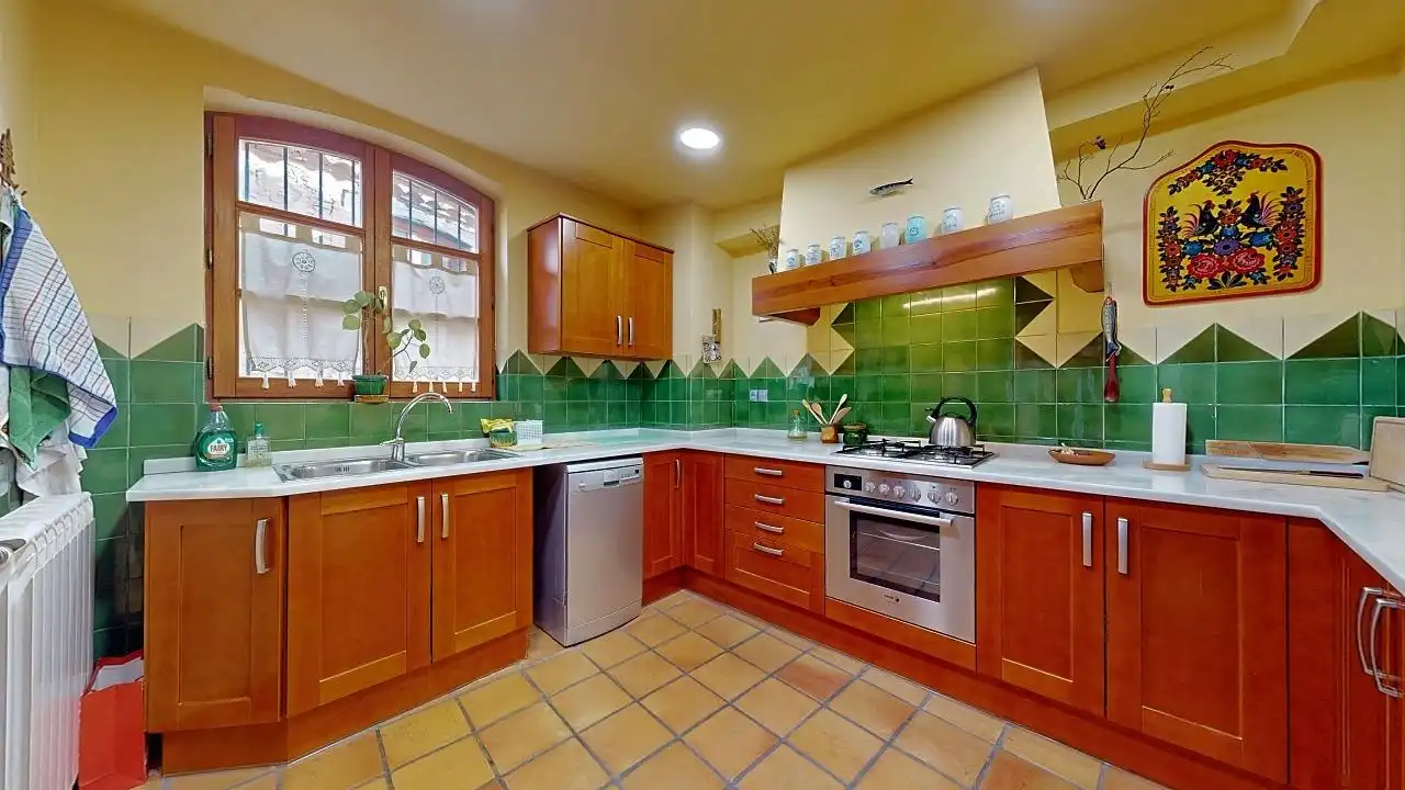 Cocina de Finca rústica en venta en Collbató con Aire acondicionado, Calefacción y Terraza