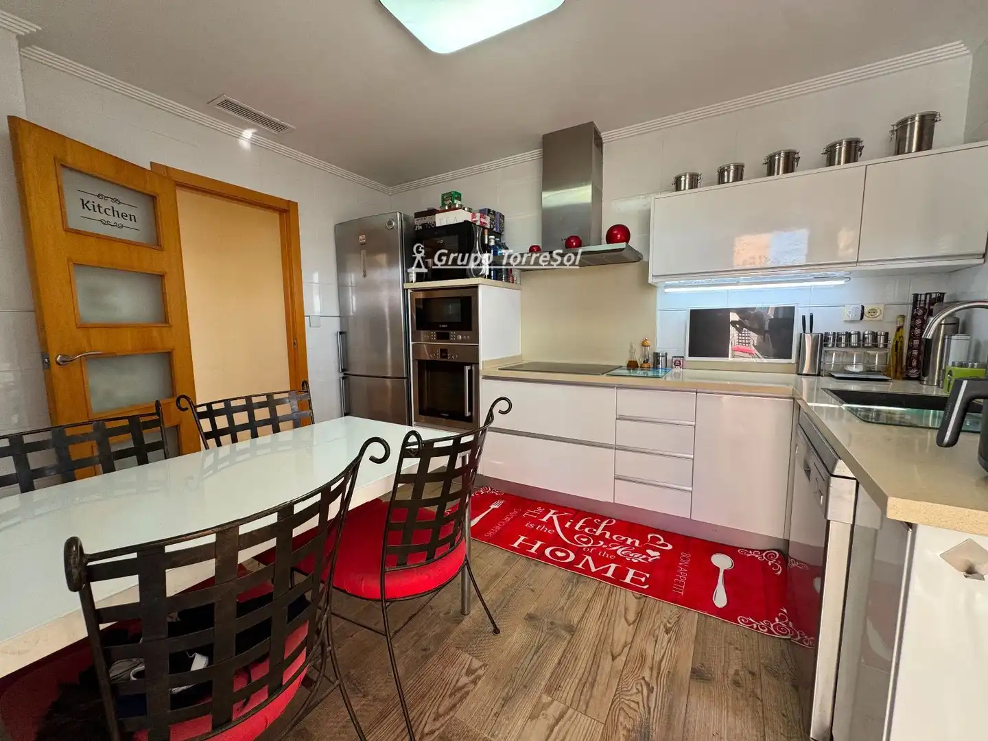 Kitchen of Flat for sale in Elche / Elx  with Air Conditioner, Heating and Terrace