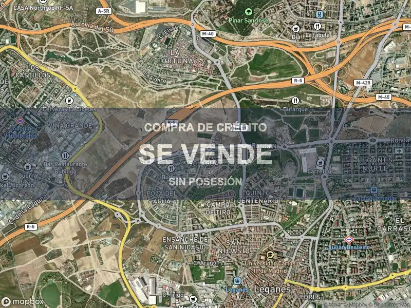 Vista exterior de Piso en venta en Leganés