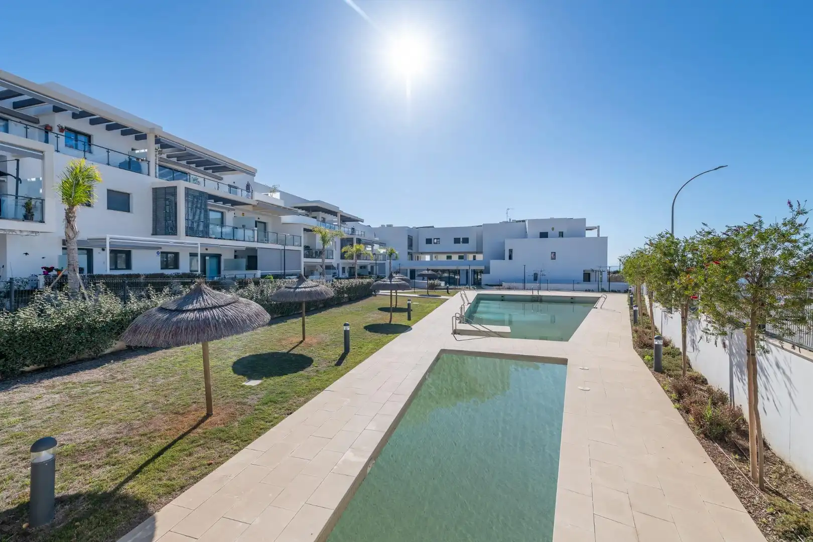 Exterior view of Flat for rent in Rincón de la Victoria  with Air Conditioner, Heating and Parquet flooring